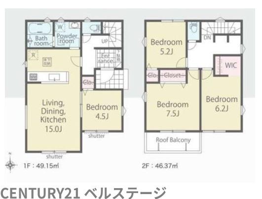 JR内房線　君津市人見3丁目　新築戸建13号棟