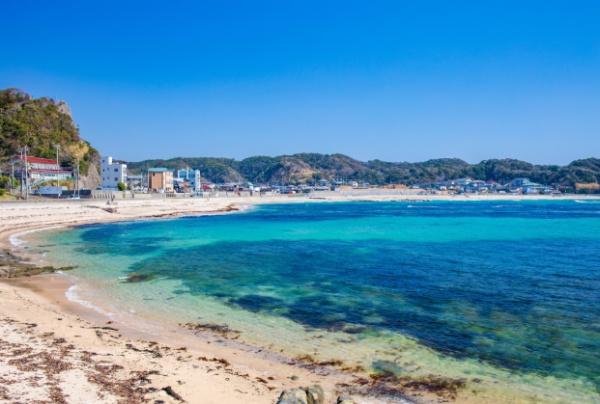 館山市西川名の土地(波左間海水浴場)