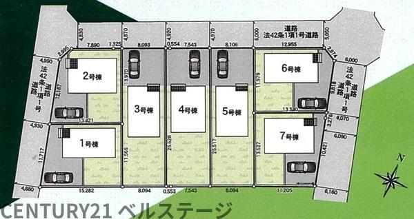 JR内房線　袖ケ浦市今井3丁目　新築戸建5号棟
