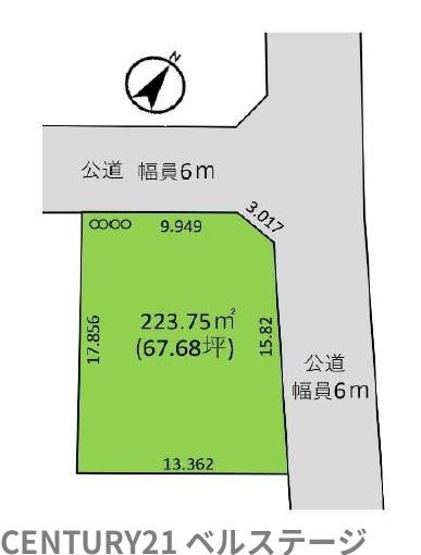 JR内房線　木更津市請西南5丁目　売土地
