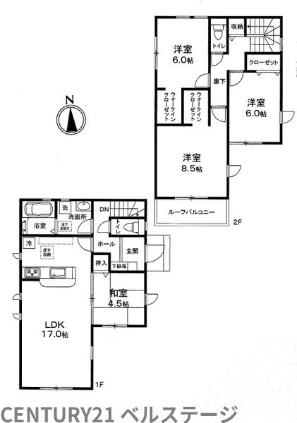 JR内房線　市原市島野　新築戸建3号棟