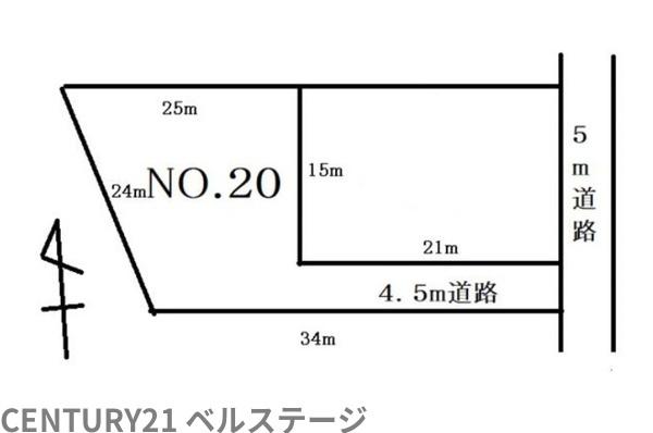 JR内房線　袖ケ浦市蔵波　売土地20号地
