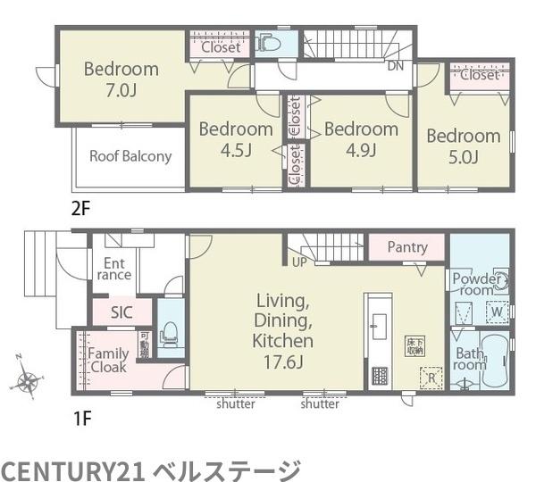 JR内房線　富津市青木3丁目　新築戸建1号棟