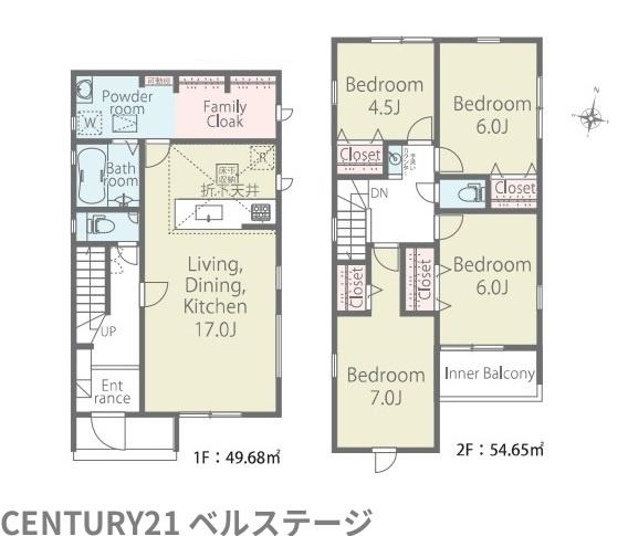 JR内房線　木更津市中央1丁目　新築戸建2号棟
