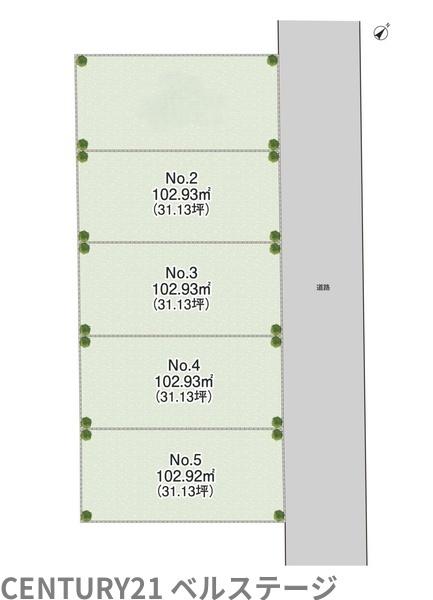 JR内房線　木更津市真舟1丁目　新築戸建4号棟