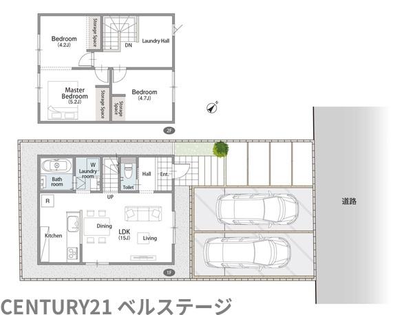 JR内房線　木更津市真舟1丁目　新築戸建5号棟