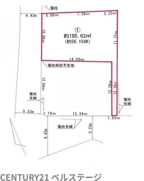 JR内房線　木更津貝渕３丁目　売土地1号地