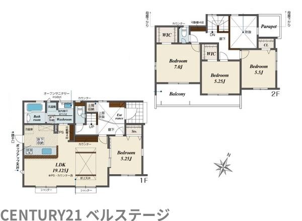 JR内房線　袖ケ浦市長浦駅前7丁目　新築戸建3号棟