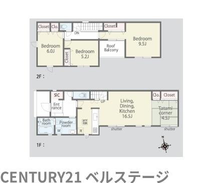JR久留里線　木更津市清見台東2丁目　新築戸建1号棟