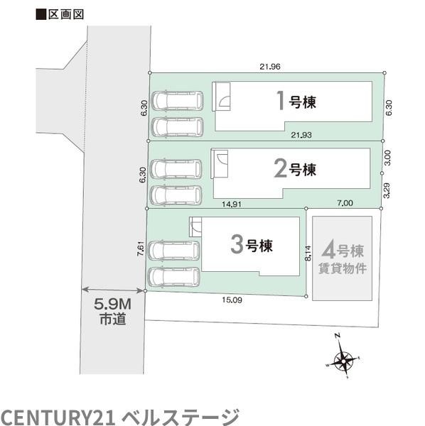 JR久留里線　木更津市清見台東2丁目　新築戸建1号棟