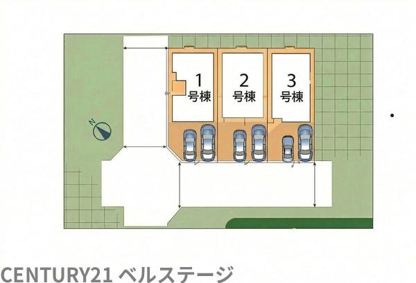 JR内房線　市原市五井東1丁目　新築戸建3号棟