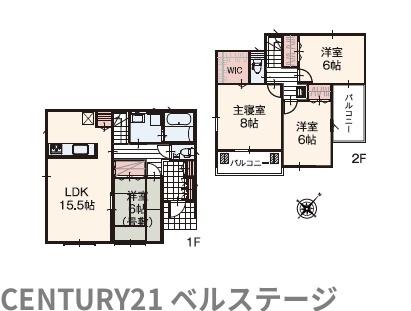 JR内房線　木更津市中島　新築戸建3号棟