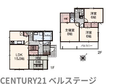 JR内房線　木更津市中島　新築戸建4号棟