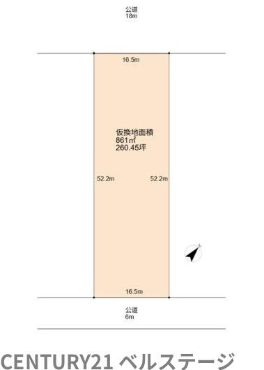 JR内房線　木更津市瓜倉　売土地