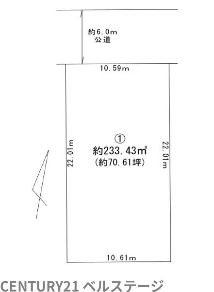 JR内房線　君津市人見3丁目　売土地