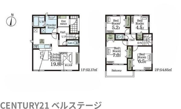 JR内房線　木更津市祇園3丁目　新築戸建2号棟