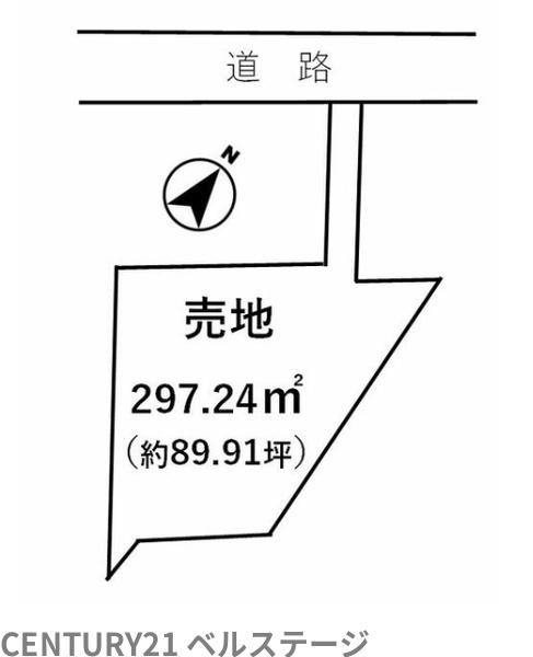 JR内房線　袖ケ浦市のぞみ野　売土地