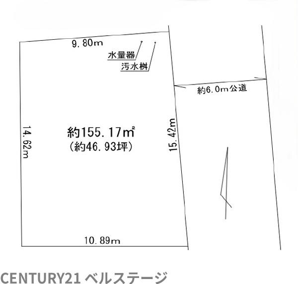 君津市西坂田３丁目の土地