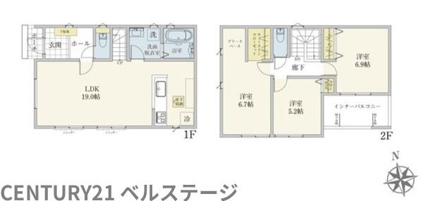 JR内房線　木更津市万石　新築戸建4号棟