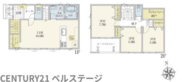 JR内房線　木更津市万石　新築戸建3号棟
