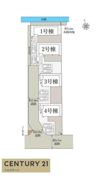 JR内房線　木更津市万石　新築戸建3号棟