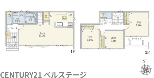 JR内房線　木更津市万石　新築戸建2号棟