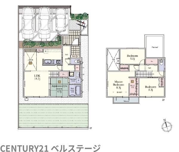JR内房線　木更津市清見台南3丁目　新築戸建33号棟
