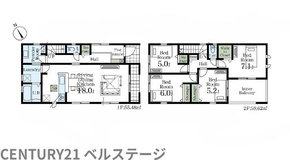 JR内房線　市原市若宮7丁目　新築戸建1号棟