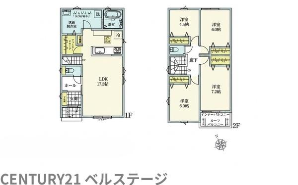 JR内房線　袖ケ浦市長浦駅前2丁目　新築戸建1号棟