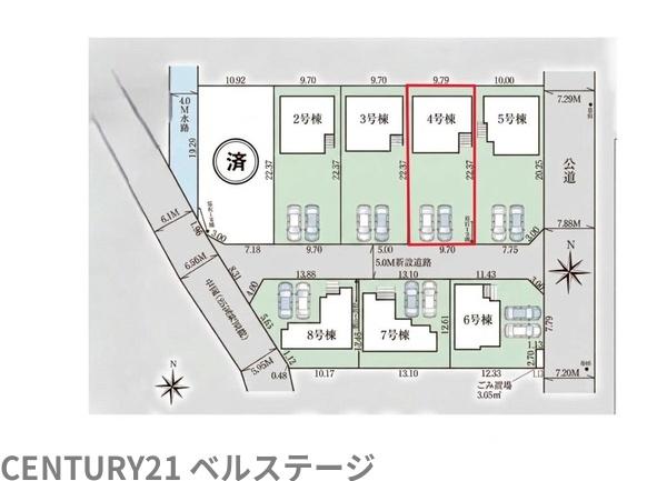 JR内房線　木更津市牛込　新築戸建4号棟