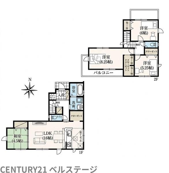 JR内房線　木更津市牛込　新築戸建8号棟