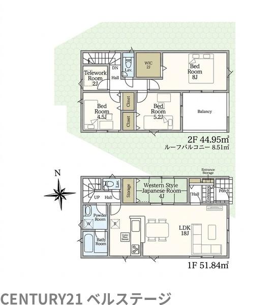 JR内房線　木更津市高柳　新築戸建1号棟