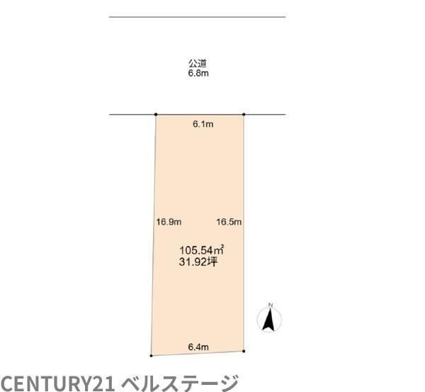 木更津市富士見１丁目の土地