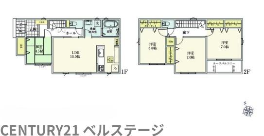 JR内房線　袖ケ浦市長浦駅前1丁目　新築戸建3号棟