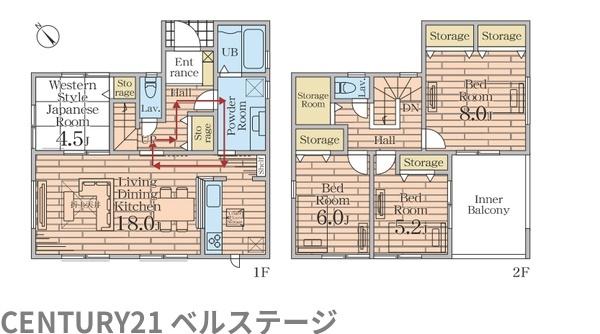 JR内房線　市原市君塚5丁目　新築戸建1号棟