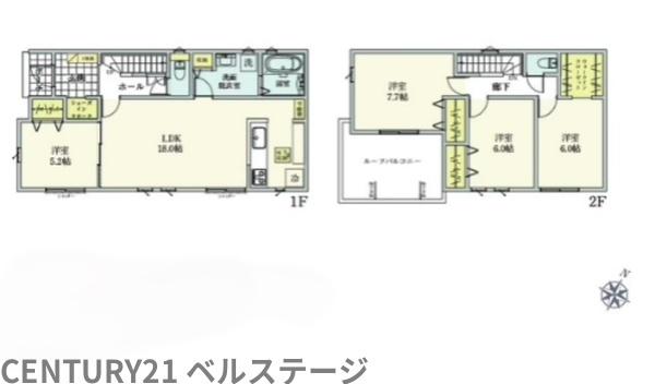 JR内房線　富津市青木4丁目　新築戸建1号棟