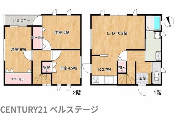 JR久留里線　袖ケ浦市三箇　新築戸建1号棟