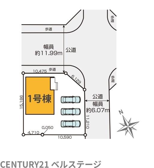 JR内房線　君津市北子安6丁目　新築戸建1号棟