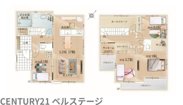 JR内房線　市原市君塚2丁目　新築戸建1号棟