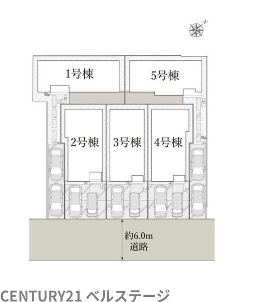 JR内房線　市原市五井中央西1丁目　新築戸建1号棟
