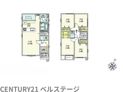 JR内房線　袖ケ浦市袖ケ浦駅前2丁目　新築戸建2号棟