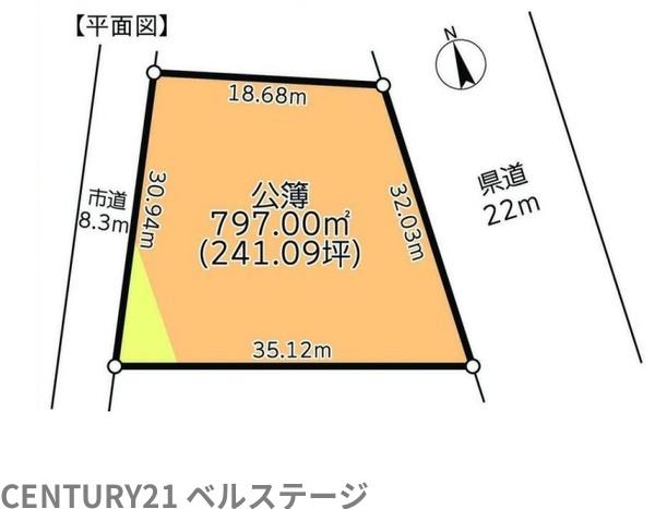 君津市坂田の土地