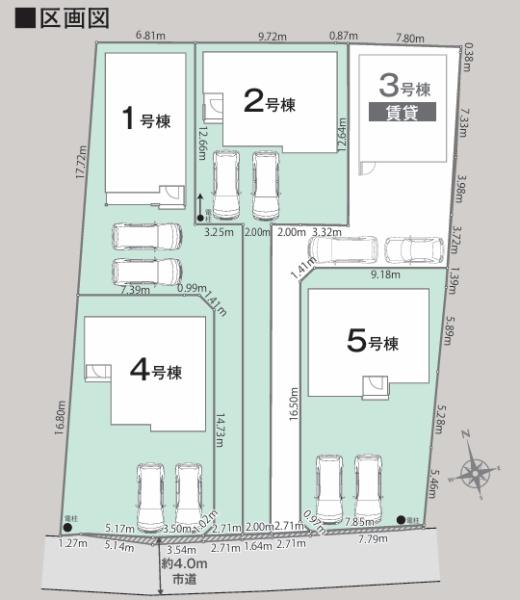 JR内房線　袖ケ浦市今井　新築戸建5号棟