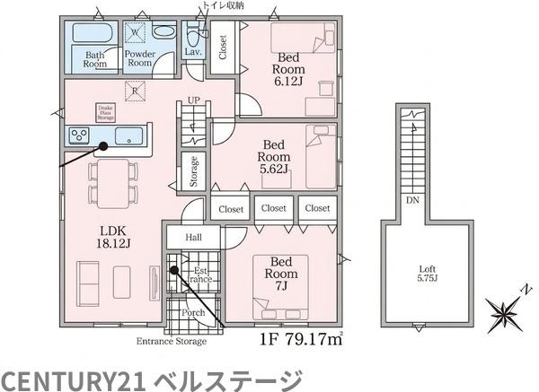 JR内房線　富津市青木　新築戸建2号棟
