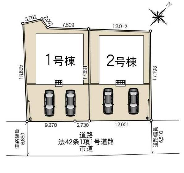 JR内房線　富津市青木　新築戸建1号棟