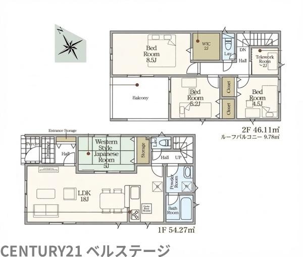 JR内房線　木更津市高柳　新築戸建7号棟
