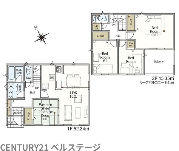 JR内房線　木更津市高柳　新築戸建9号棟