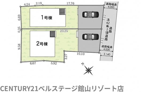 JR内房線　館山市館山　新築戸建1号棟