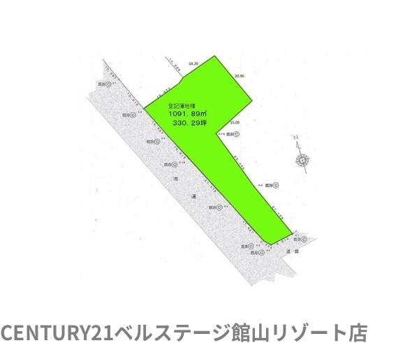 館山市那古の土地