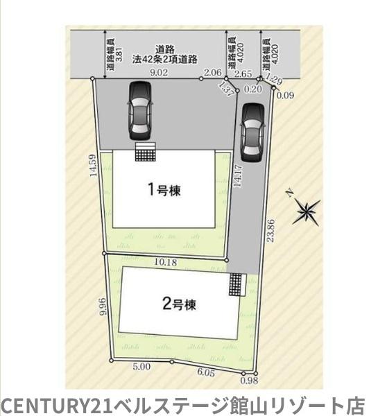 JR内房線　館山市館山　新築戸建１号棟